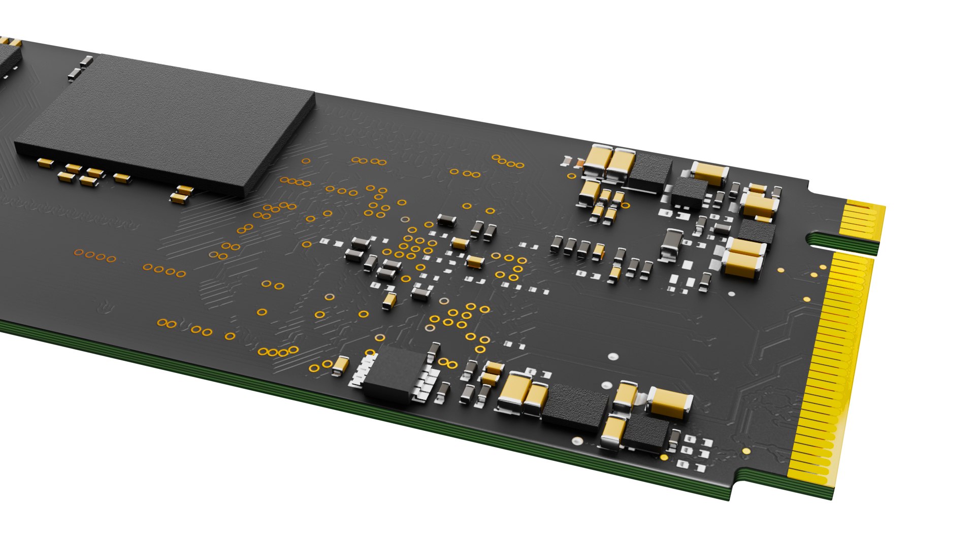 3D HP SSD M2 internal solid state drive model - TurboSquid 1800043