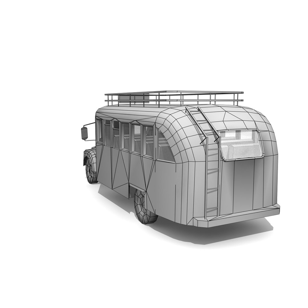3d Model Bus Vehicle