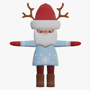 SANTA CLAUS READY TO USE 3D model