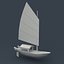 3d model junk boat
