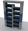 Edifici futuristici della città