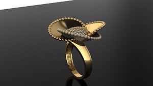 ring gold 3D model
