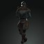 Light Armor man character model