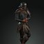 Light Armor man character model