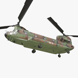CH-47 Chinook Korean Air Force Basic Animation --16--