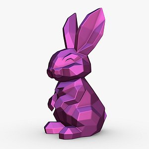 3D bunny model