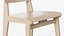 Chaise Tout Bois Natural - 현대적인 PBR 나무 의자