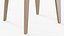 Chaise Tout Bois Natural - 현대적인 PBR 나무 의자