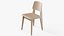 Chaise Tout Bois Natural - 현대적인 PBR 나무 의자