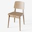 Chaise Tout Bois Natural - 현대적인 PBR 나무 의자