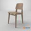 Chaise Tout Bois Natural - 현대적인 PBR 나무 의자
