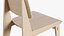 Chaise Tout Bois Natural - 현대적인 PBR 나무 의자