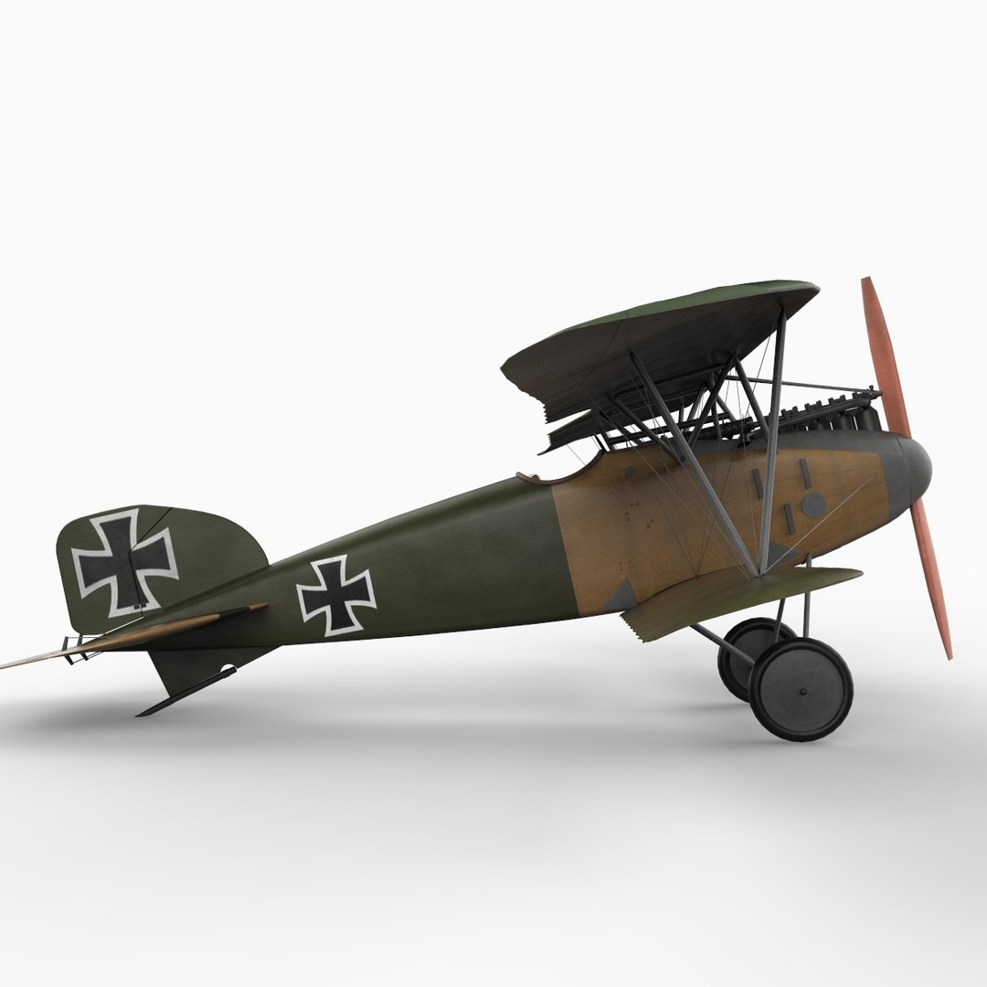 3d Model Albatros D Iii