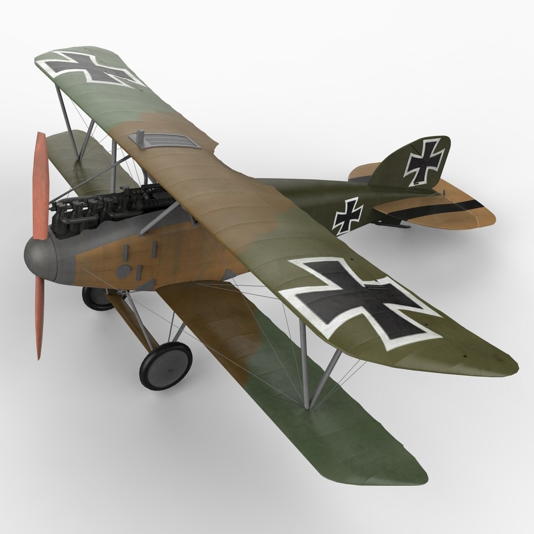 3d Model Albatros D Iii