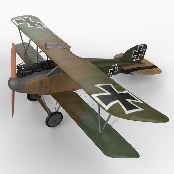 3d model albatros d iii