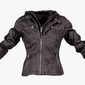 Black Jacket Closed Hoodie Zipper Remastered