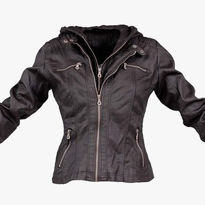 Black Jacket Closed Hoodie Zipper Remastered