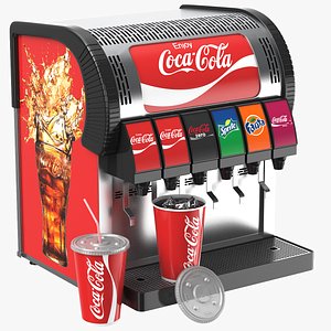 Detailed Soda Fountain