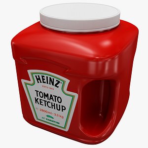 Ketchup Heinz Bottle v3