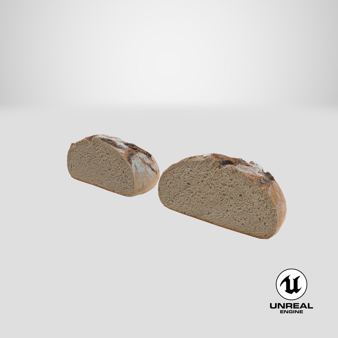 Rye Bread Half Set 3D model https://p.turbosquid.com/ts-thumb/zQ/qneMZv/Q8/stemcell_unreal_render/png/1649151157/1920x1080/fit_q87/cdd0adc438060c3e8c0d2d806003826083202ec4/stemcell_unreal_render.jpg
