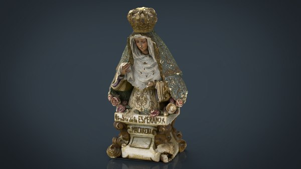 Virgen de la Macarena Modelo 3D - TurboSquid 1236366