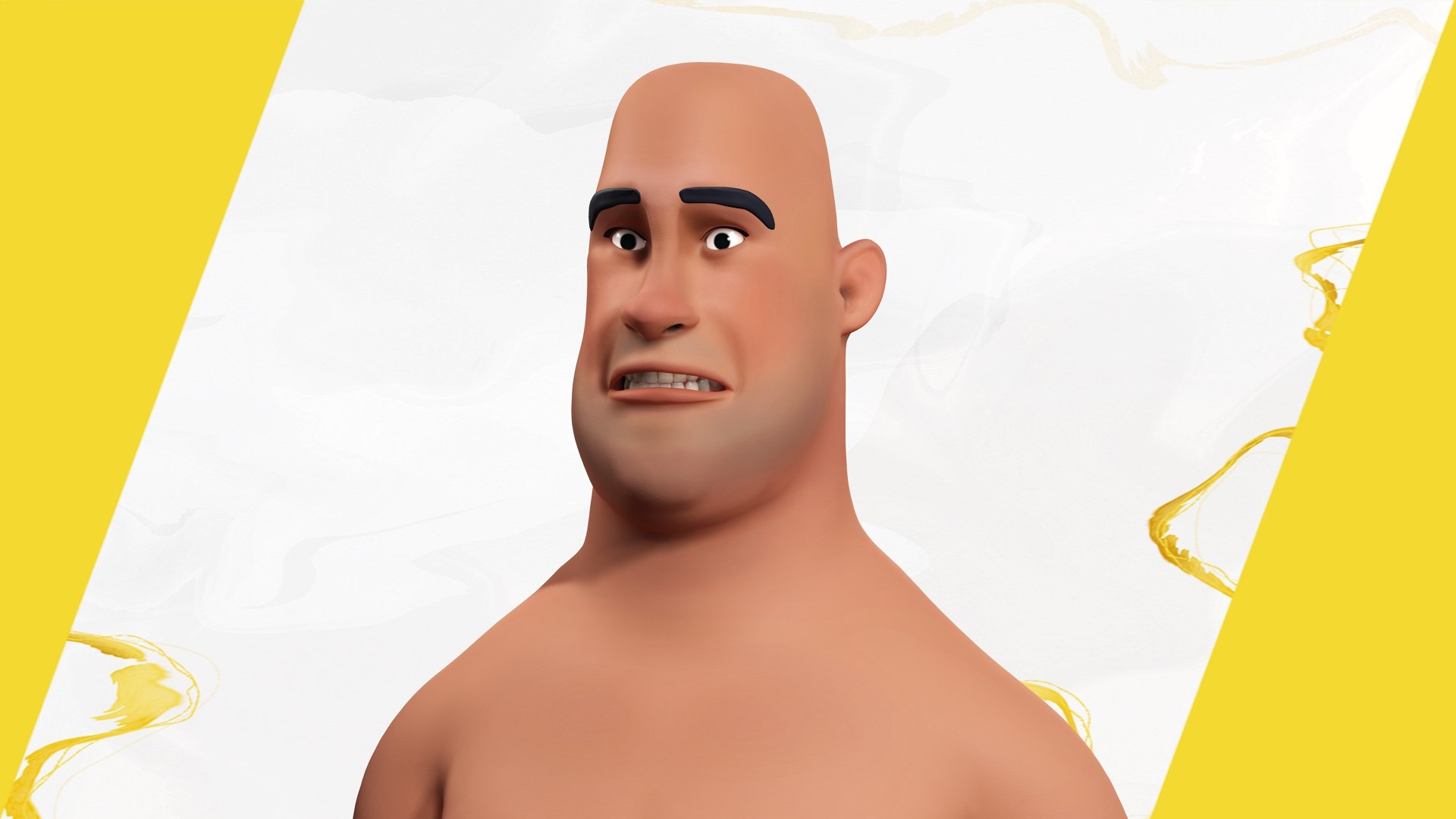 3D Adolf Hitler Cartoon 3d - TurboSquid 2279964