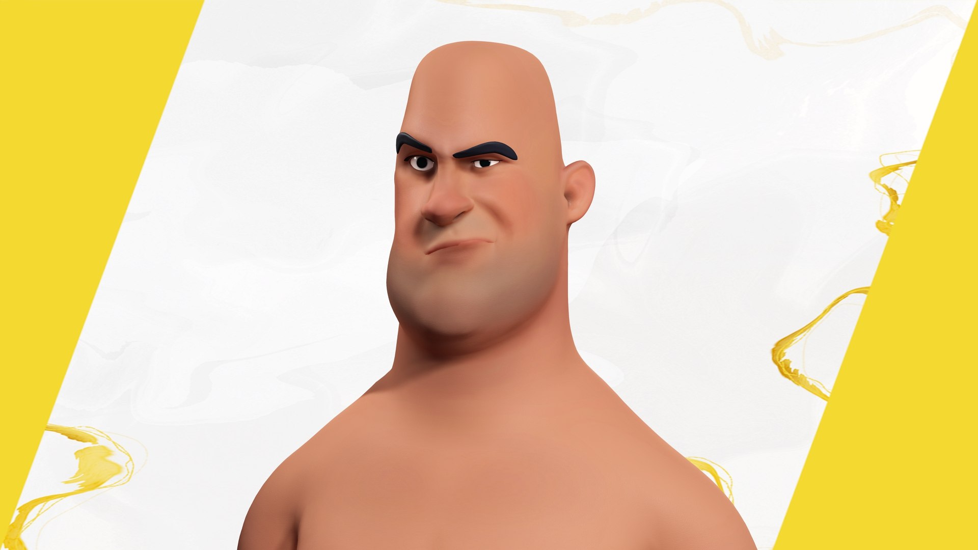 3D Adolf Hitler Cartoon 3d - TurboSquid 2279964