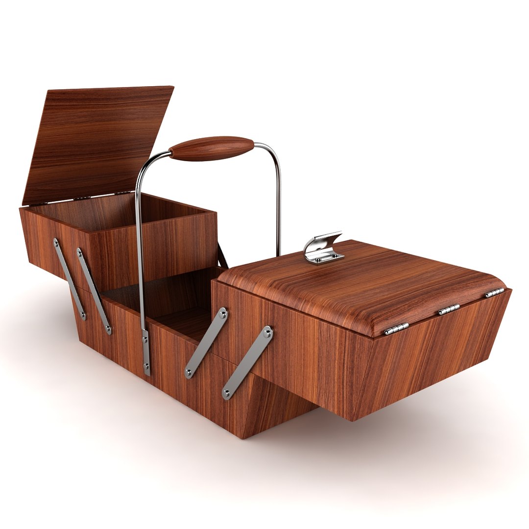 Dxf Expandable Sewing Box