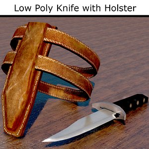 knife holster 3D model