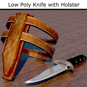 Knife and holster