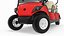 Four Seat Electric Car Yamaha Red Rigged