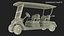 Four Seat Electric Car Yamaha Red Rigged