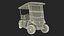 Four Seat Electric Car Yamaha Red Rigged