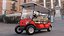 Four Seat Electric Car Yamaha Red Rigged