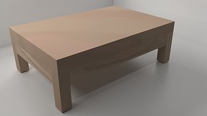 japanese style table 3D model