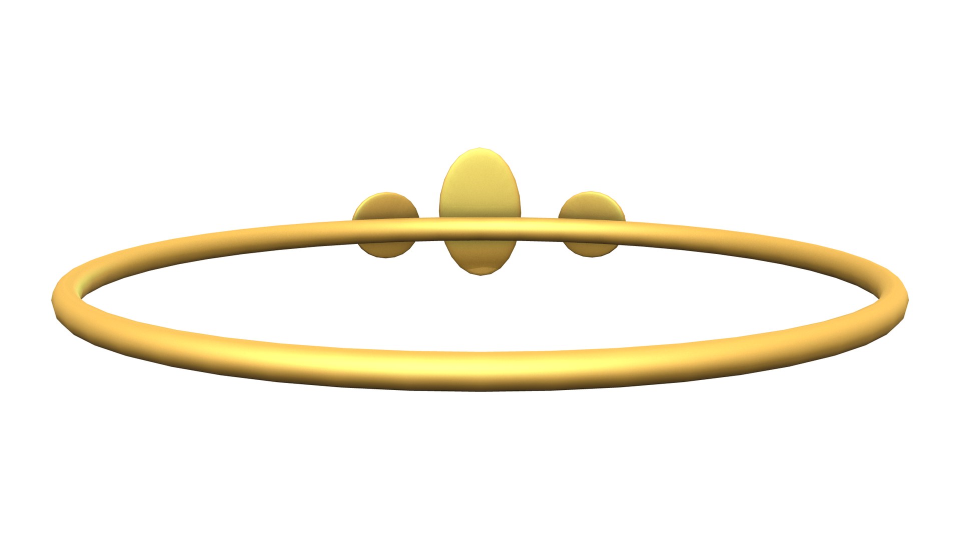 Princess Tiara With Blue Stones 3D Model - TurboSquid 1949627