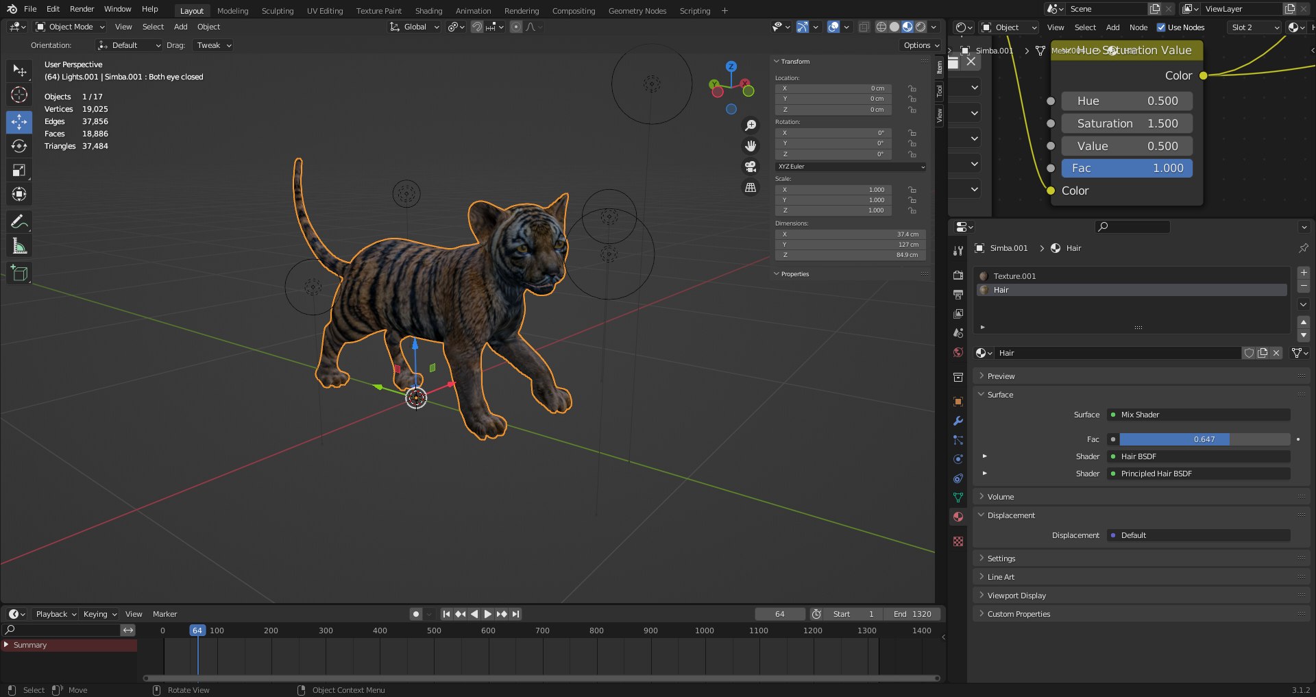 3D Fur Tiger Cub Rigged and Animated in Blender model https://p.turbosquid.com/ts-thumb/zR/5b4mga/6I/ss11/png/1676650201/1920x1080/fit_q87/5d091f727795c15e53393938ec2ffcd56aaa61f4/ss11.jpg