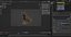 Fur Tiger Cub uzbrojony i animowany w Blenderze