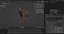 Fur Tiger Cub uzbrojony i animowany w Blenderze