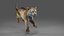 Fur Tiger Cub uzbrojony i animowany w Blenderze