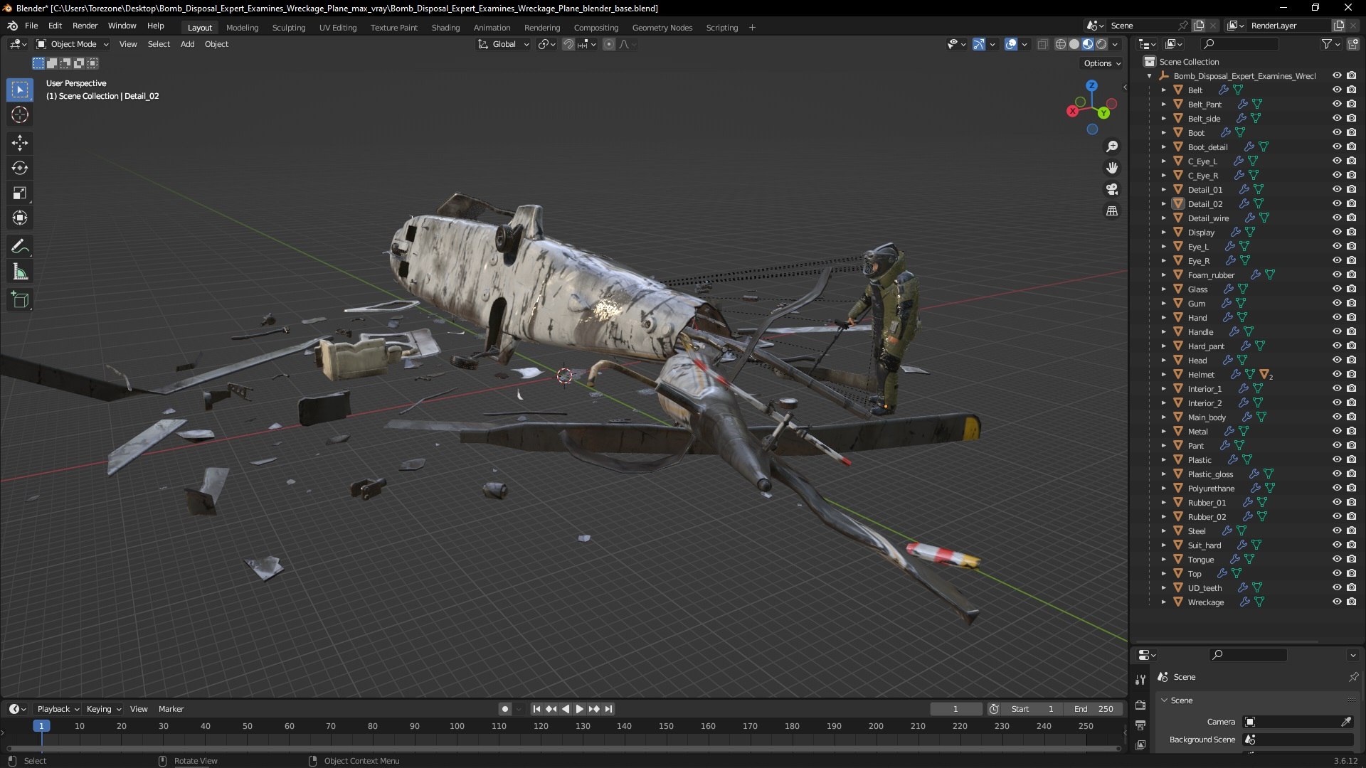 Bomb Disposal Expert Examines Wreckage Plane 3D https://p.turbosquid.com/ts-thumb/zR/DfMhlT/DZ/d092omb_disposal_expert_examines_wreckage_plane_1001/jpg/1735959723/1920x1080/fit_q87/927d1e0a2347990118fdf1326ddb4a0034aac347/d092omb_disposal_expert_examines_wreckage_plane_1001.jpg