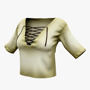 Medieval Pirate Shirt 3D model