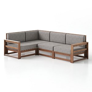 3D Garden Sofa