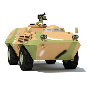 3D korean km900 armored fighting vehicle model