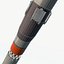 SOYUZ rocket carrier low poly