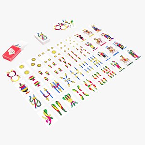 3D model Italian Playing Cards