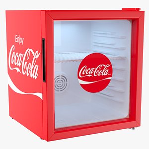real mini fridge 3D model