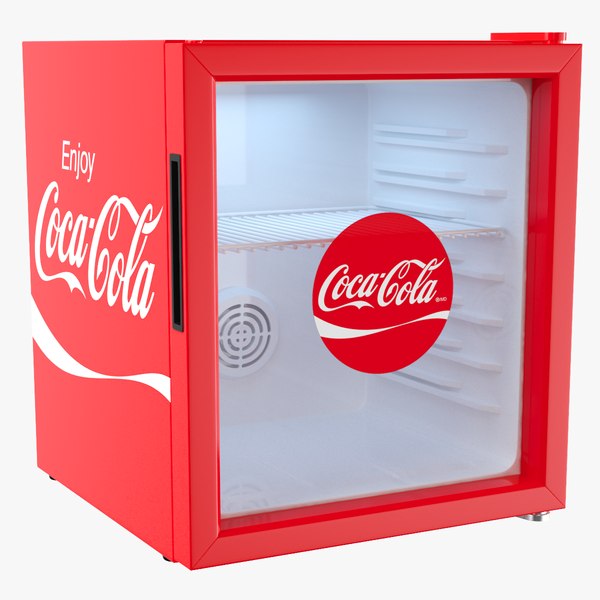 Modello 3D Coca Cola Mini Frigo Pieno - TurboSquid 1613161