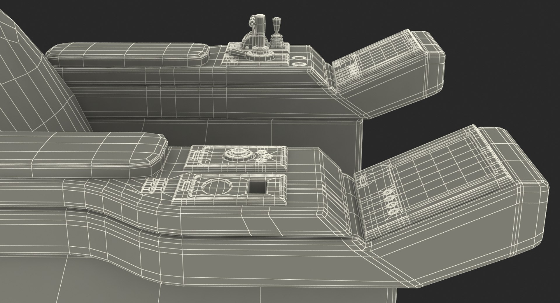 3D model commander marine seat - TurboSquid 1333079