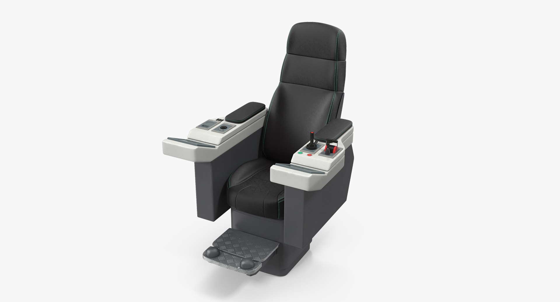Commander Marine Seat 3D model preview